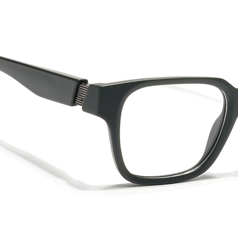 Voyage Green Wayfarer Eyeglasses for Men & Women (52202FMG7694)