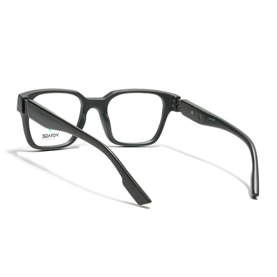 Voyage Green Wayfarer Eyeglasses for Men & Women (52202FMG7694)