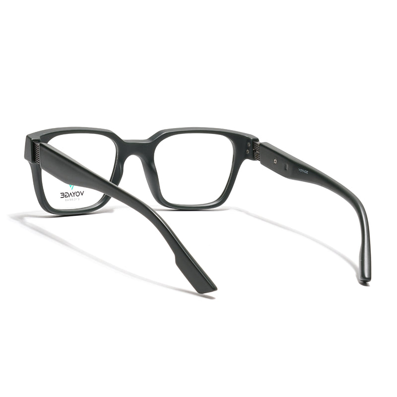 Voyage Green Wayfarer Eyeglasses for Men & Women (52202FMG7694)