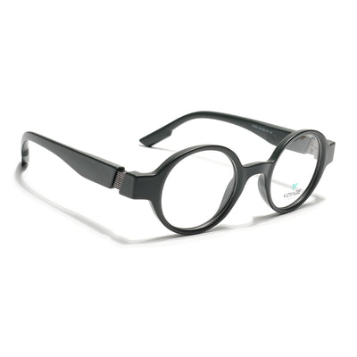 Voyage Green Round Eyeglasses for Men & Women (52203FMG7700)