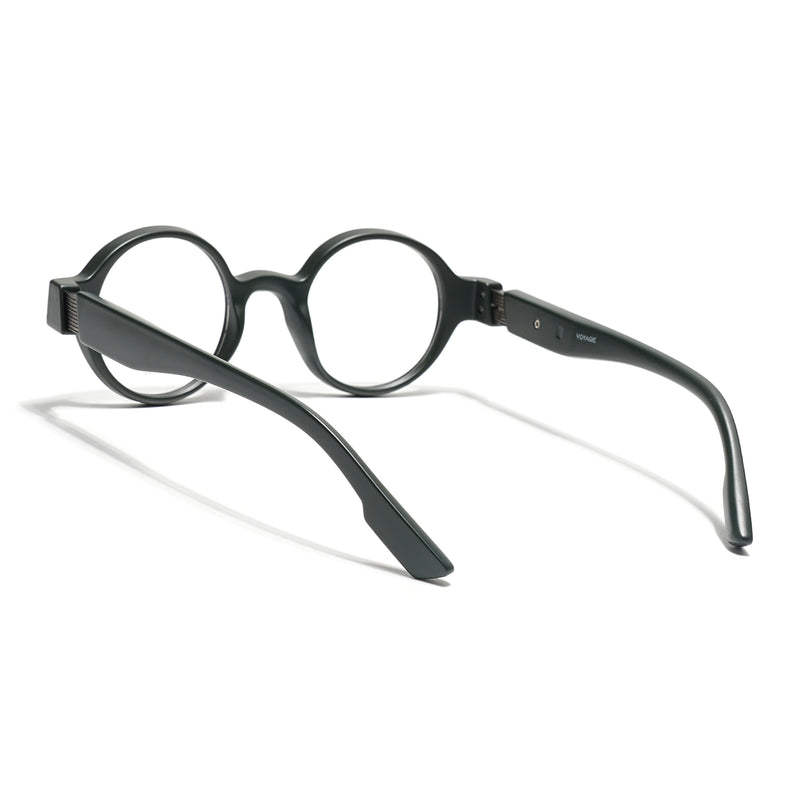 Voyage Green Round Eyeglasses for Men & Women (52203FMG7700)