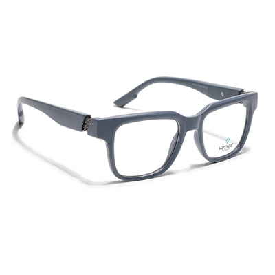Voyage Grey Wayfarer Eyeglasses for Men & Women (52204FMG7703)