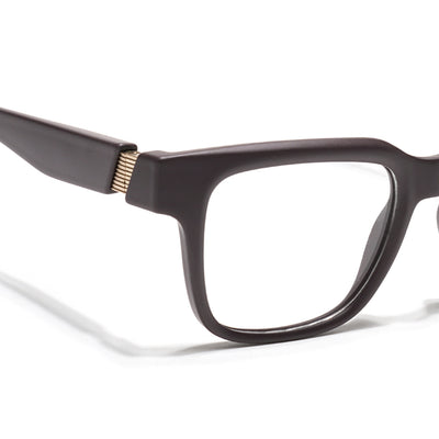 Voyage Brown Wayfarer Eyeglasses for Men & Women (52204FMG7705)