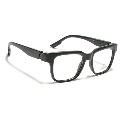 Voyage Green Wayfarer Eyeglasses for Men & Women (52204FMG7706)