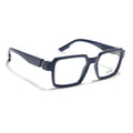 Voyage Blue Square Eyeglasses for Men & Women (52205FMG7710)
