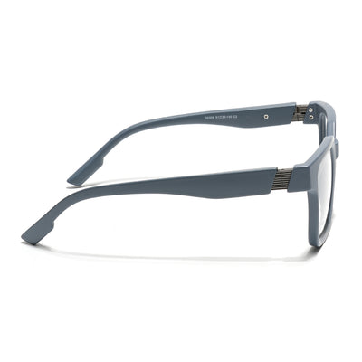 Voyage Grey Wayfarer Eyeglasses for Men & Women (52206FMG7715)