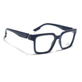 Voyage Blue Wayfarer Eyeglasses for Men & Women (52206FMG7716)