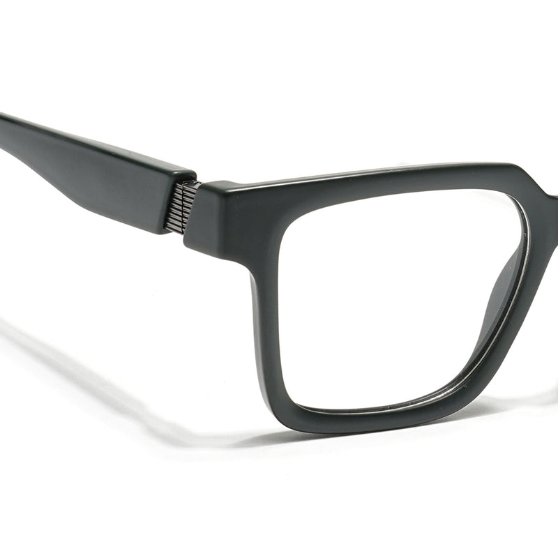 Voyage Green Wayfarer Eyeglasses for Men & Women (52206FMG7718)