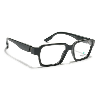 Voyage Green Rectangle Eyeglasses for Men & Women (52207FMG7724)
