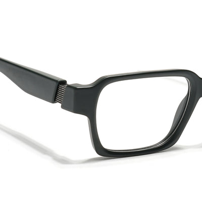 Voyage Green Rectangle Eyeglasses for Men & Women (52207FMG7724)