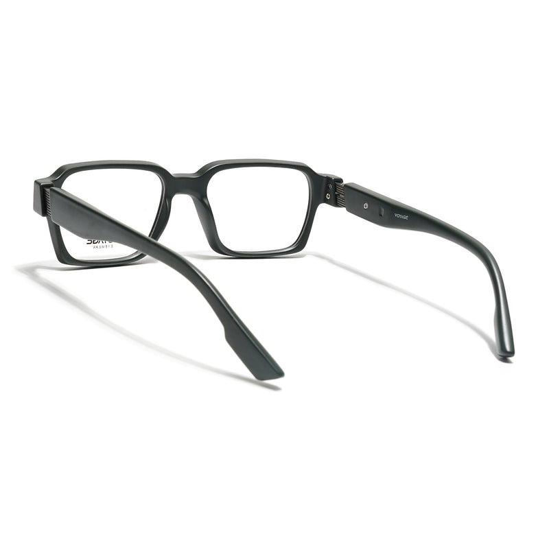Voyage Green Rectangle Eyeglasses for Men & Women (52207FMG7724)