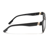 Voyage Black Wayfarer Eyeglasses for Men & Women (52208FMG7726)