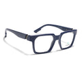 Voyage Blue Wayfarer Eyeglasses for Men & Women (52208FMG7728)