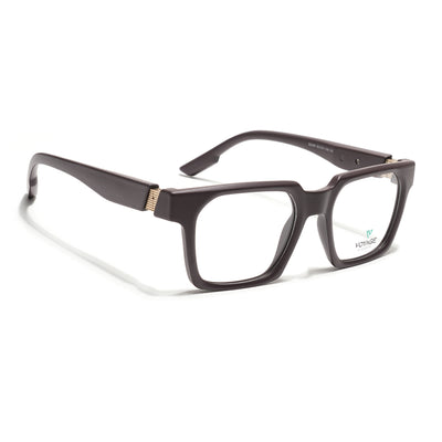 Voyage Brown Wayfarer Eyeglasses for Men & Women (52208FMG7729)