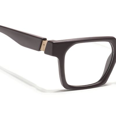 Voyage Brown Wayfarer Eyeglasses for Men & Women (52208FMG7729)