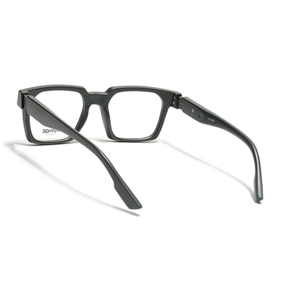 Voyage Green Wayfarer Eyeglasses for Men & Women (52208FMG7730)
