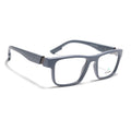 Voyage Grey Wayfarer Eyeglasses for Men & Women (52209FMG7733)