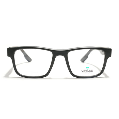 Voyage Green Wayfarer Eyeglasses for Men & Women (52209FMG7736)