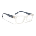 Voyage Matt Transparent Wayfarer Eyeglasses for Men & Women (52209FMG7737)