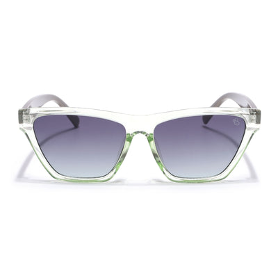 Eyejack Green Cateye Sunglasses for Women (5501CL1289)