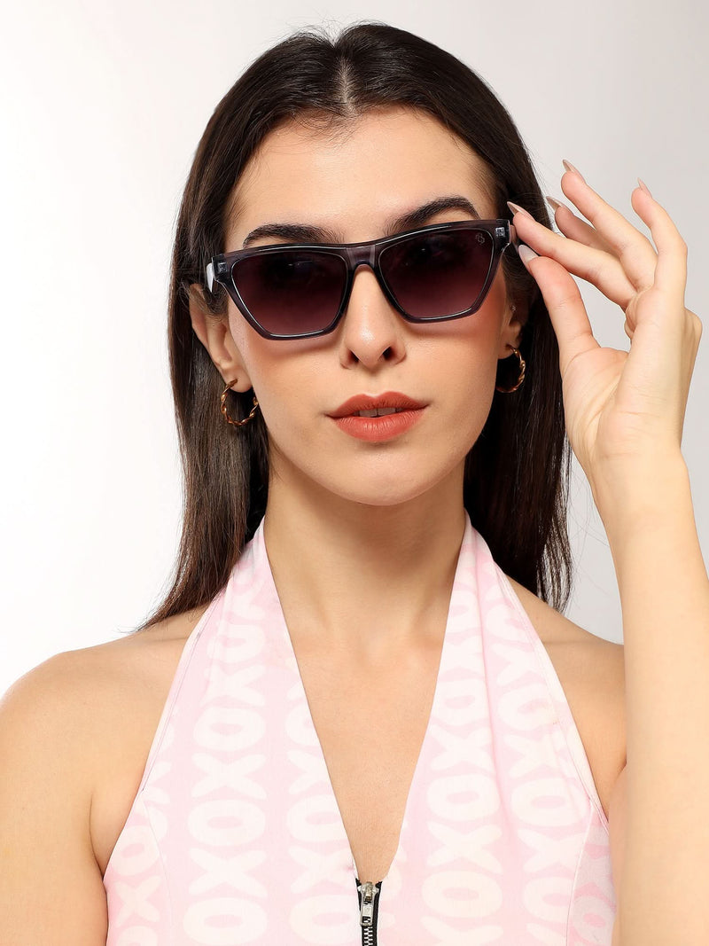 Eyejack Green Cateye Sunglasses for Women (5501CL1289)