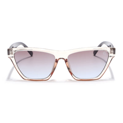 Eyejack Brown Cateye Sunglasses for Women (5501CL1291)