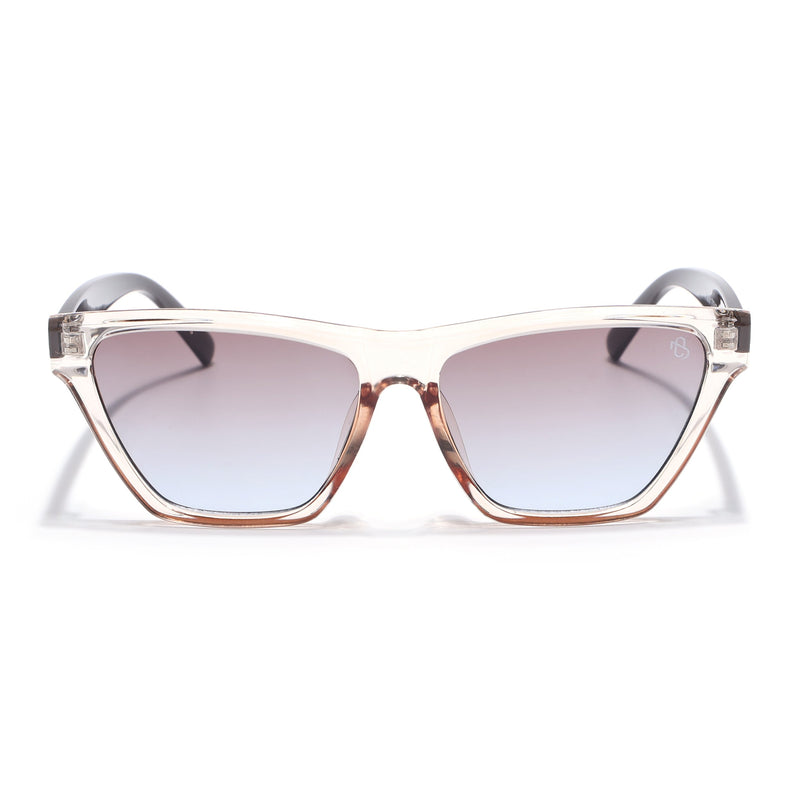 Eyejack Brown Cateye Sunglasses for Women (5501CL1291)