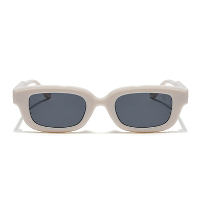 Eyejack White wayfarer Sunglasses for Men & Women (58027CL896)