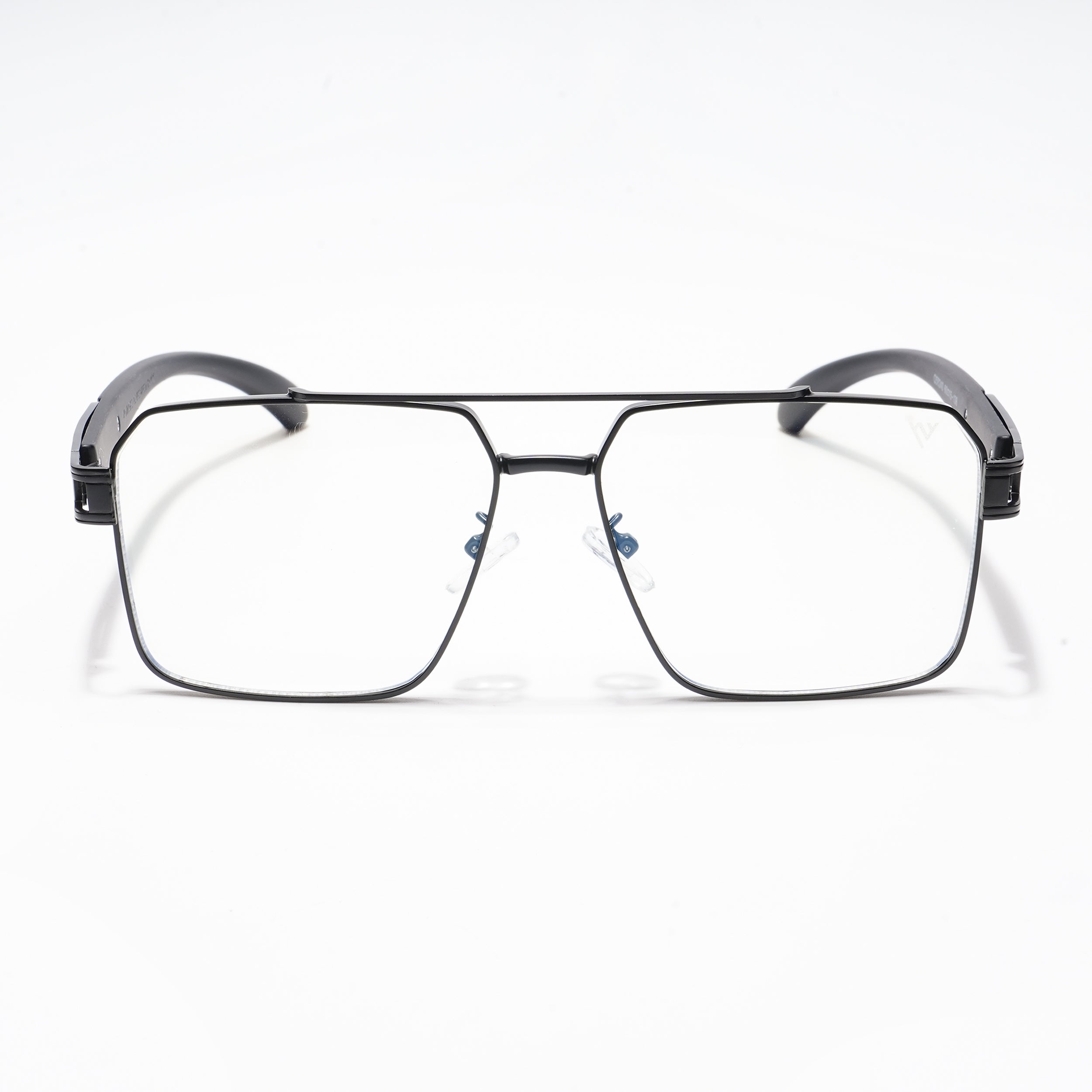 Voyage Black Wayfarer Eyeglasses for Men & Women (58240MG5230-C3)