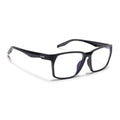 Voyage Techtonic Matt Black Wayfarer Eyeglasses for Men & Women (58694MG5290-C1)