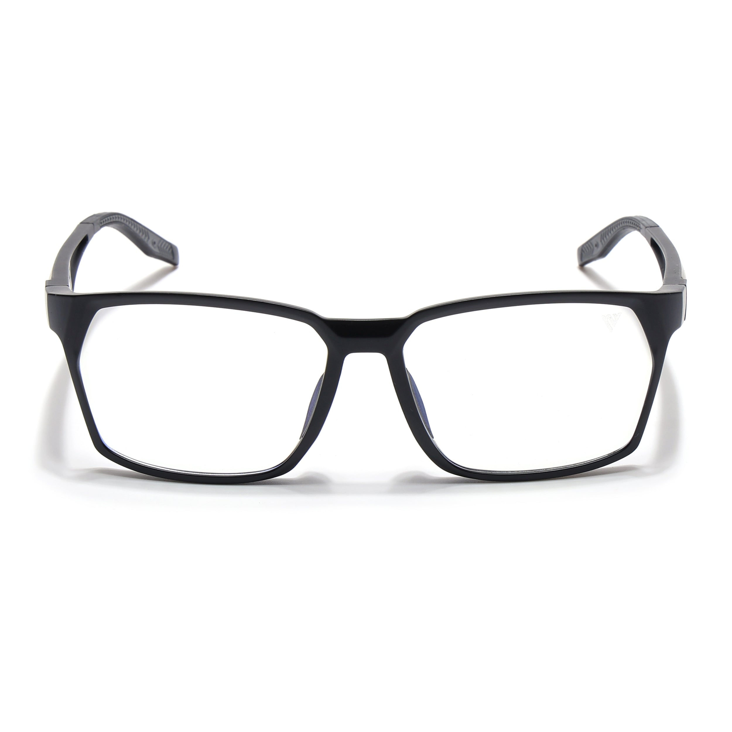 Voyage Techtonic Matt Black Wayfarer Eyeglasses for Men & Women (58694MG5290-C1)