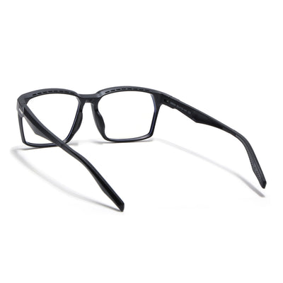 Voyage Techtonic Matt Black & Grey Wayfarer Eyeglasses for Men & Women (58694MG5292-C3)