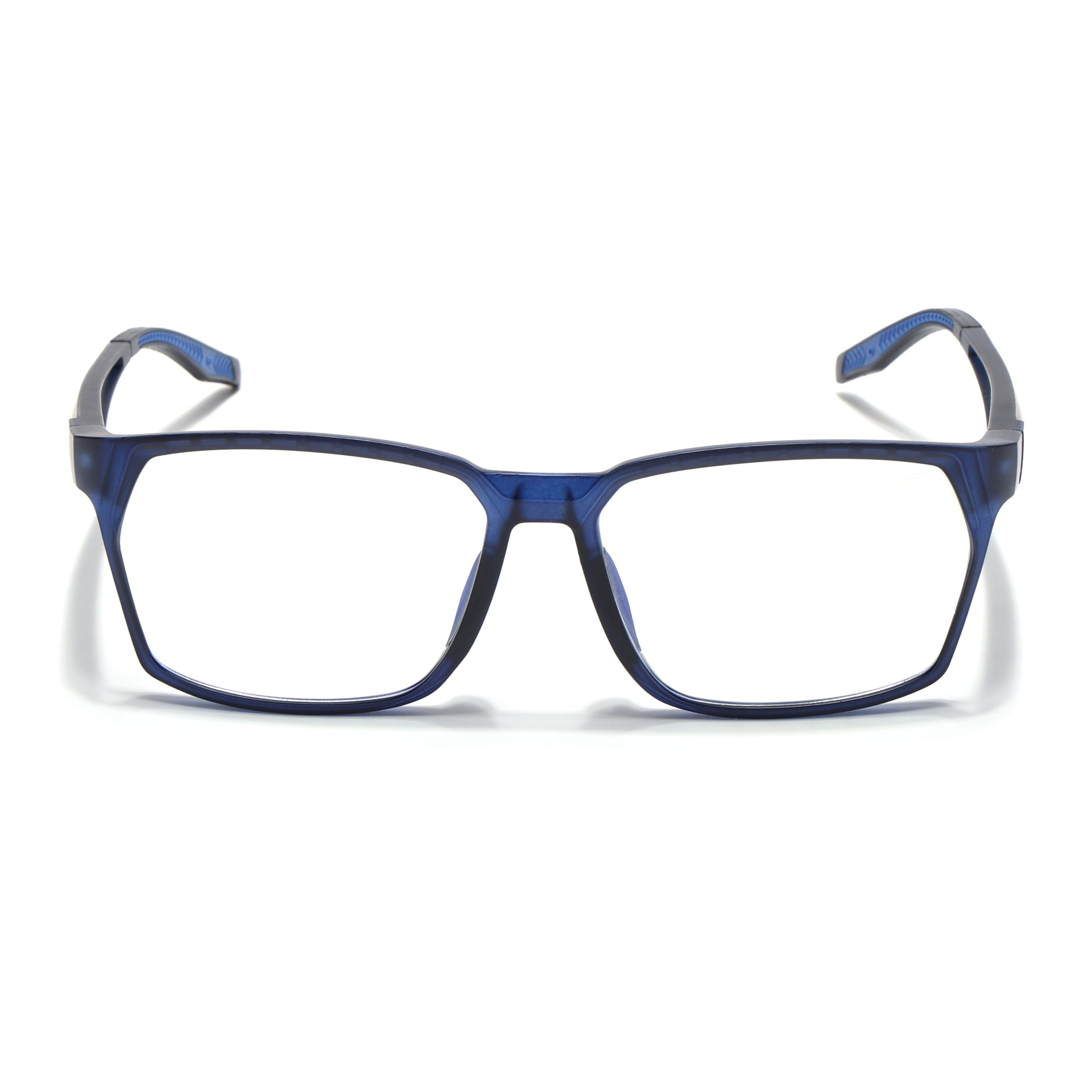 Voyage Techtonic Blue Wayfarer Eyeglasses for Men & Women (58694MG5296-C7)