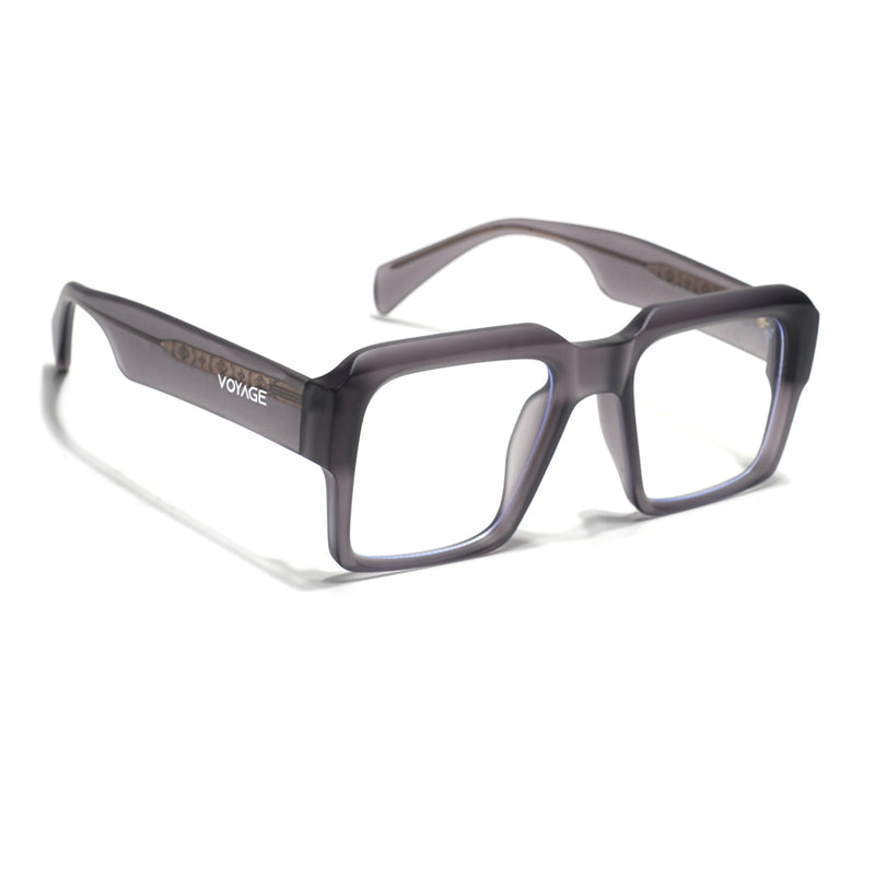 Voyage Goat Grey Wayfarer Eyeglasses for Men & Women (58972MG4759-C4)