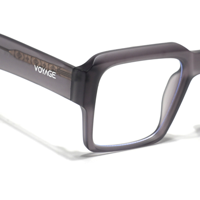 Voyage Goat Grey Wayfarer Eyeglasses for Men & Women (58972MG4759-C4)
