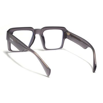 Voyage Goat Grey Wayfarer Eyeglasses for Men & Women (58972MG4759-C4)
