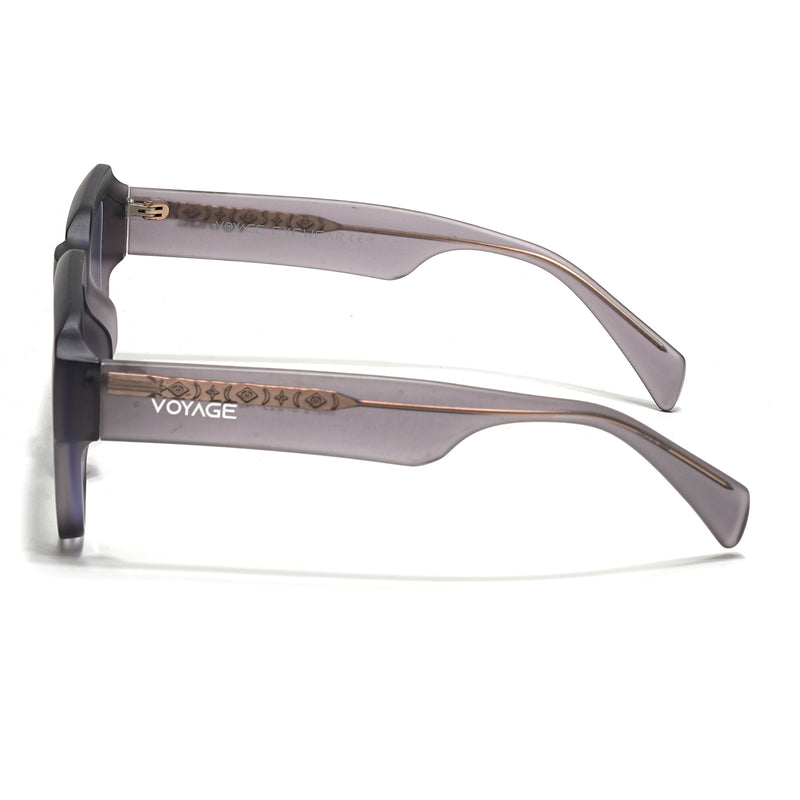 Voyage Goat Grey Wayfarer Eyeglasses for Men & Women (58972MG4759-C4)