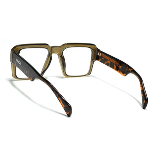 Voyage Goat Transparent Green Wayfarer Eyeglasses for Men & Women (58972MG4760-C5)