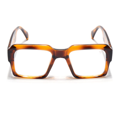 Voyage Goat Brown Wayfarer Eyeglasses for Men & Women (58972MG4761-C6)