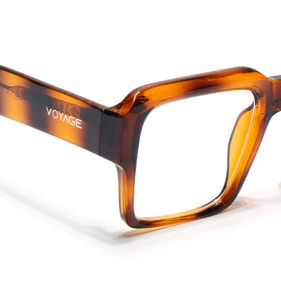 Voyage Goat Brown Wayfarer Eyeglasses for Men & Women (58972MG4761-C6)