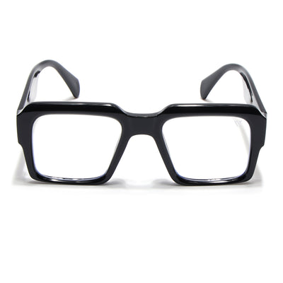 Voyage Exclusive Black Wayfarer Eyeglasses for Men & Women (58972MG5384-C1)