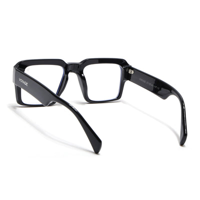 Voyage Exclusive Black Wayfarer Eyeglasses for Men & Women (58972MG5384-C1)