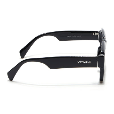 Voyage Exclusive Black Wayfarer Eyeglasses for Men & Women (58972MG5384-C1)