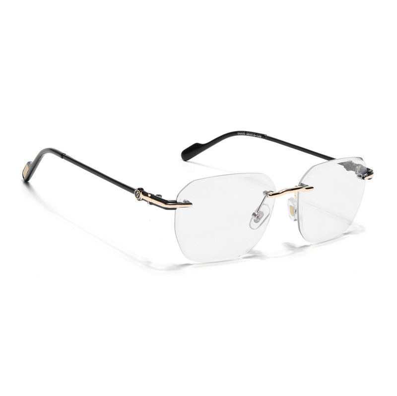 Tiger | Rimless Sunglasses (Clear Lens) | MG6615