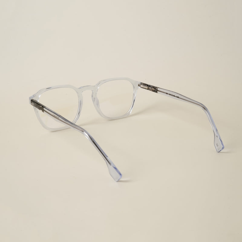 Goeye Transparent Square Eyeglasses for Men & Women (G091GE1686-C2)