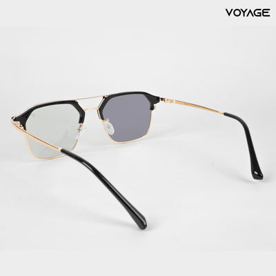 Voyage photochromic Golden & Black Wayfarer Eyeglasses for Men & Women (2295MG5075-C1)