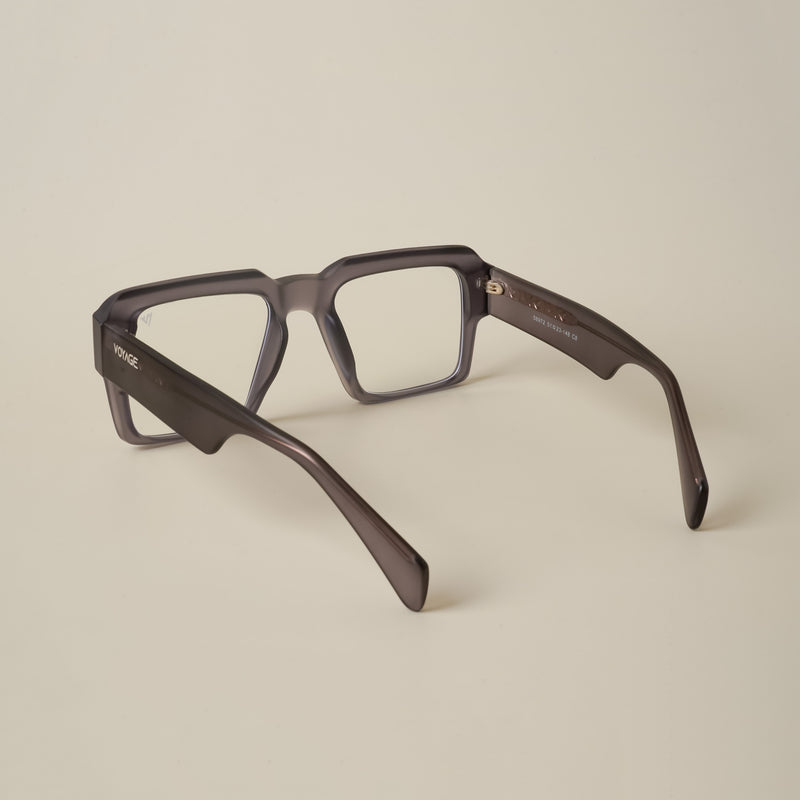 Voyage Goat Grey Wayfarer Eyeglasses for Men & Women (58972MG4759-C4)