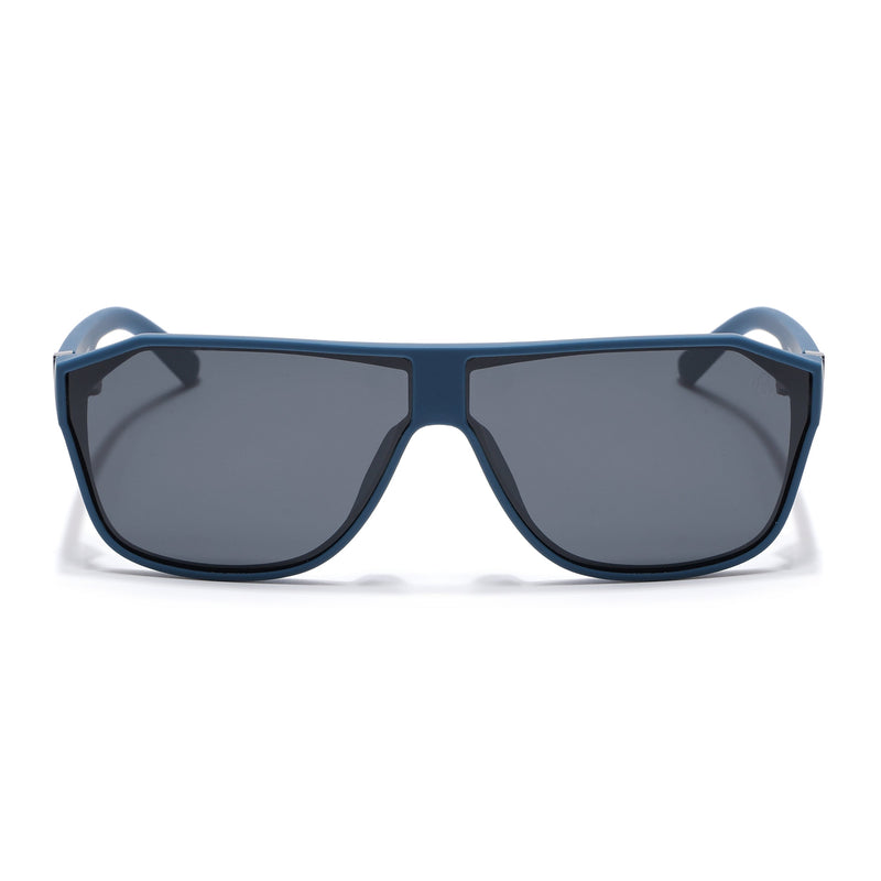 Eyejack Blue Wayfarer Polarized Sunglasses for Men & Women (6023PCL1246)