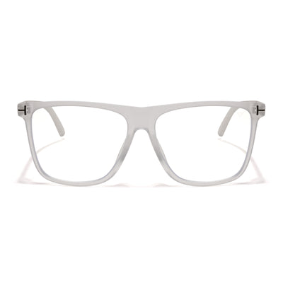 Voyage Clear Wayfarer Eyeglasses for Men & Women (602MG3903-C3)