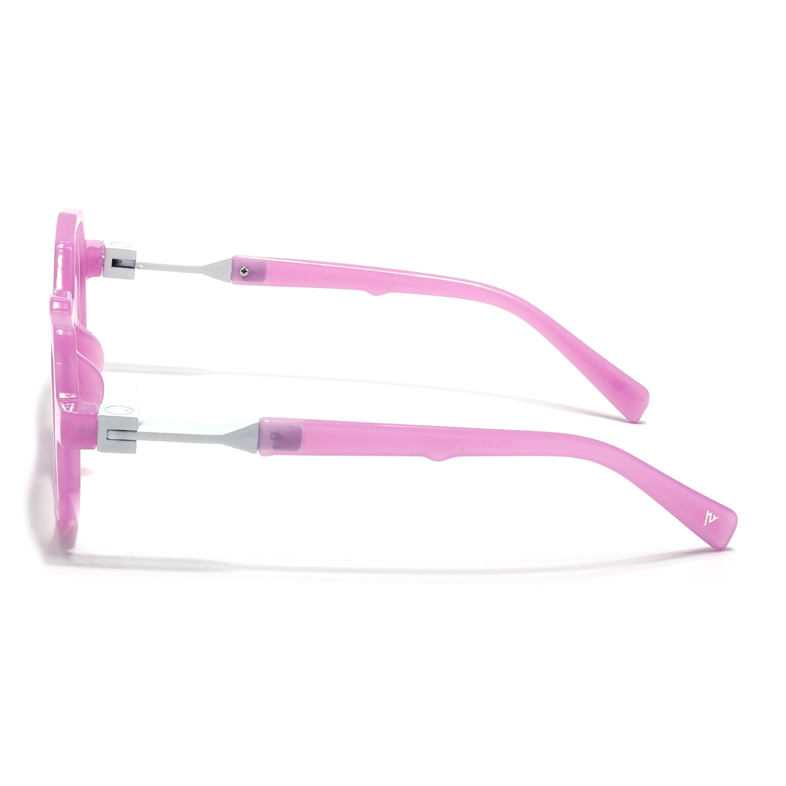 Voyage Purple Geometrical Eyeglasses for Men & Women (6126FMG7126-C5)